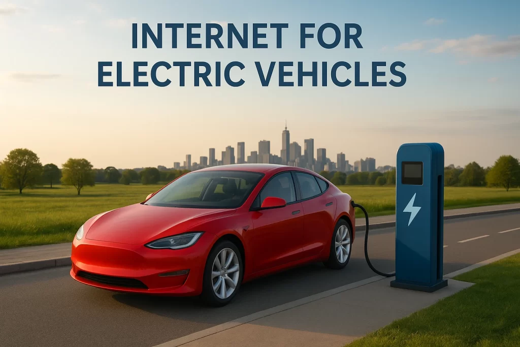 Internet for Electric Vehicles: Powering the Future of Smart Mobility