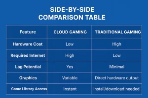 Cloud Gaming vs Traditional Gaming