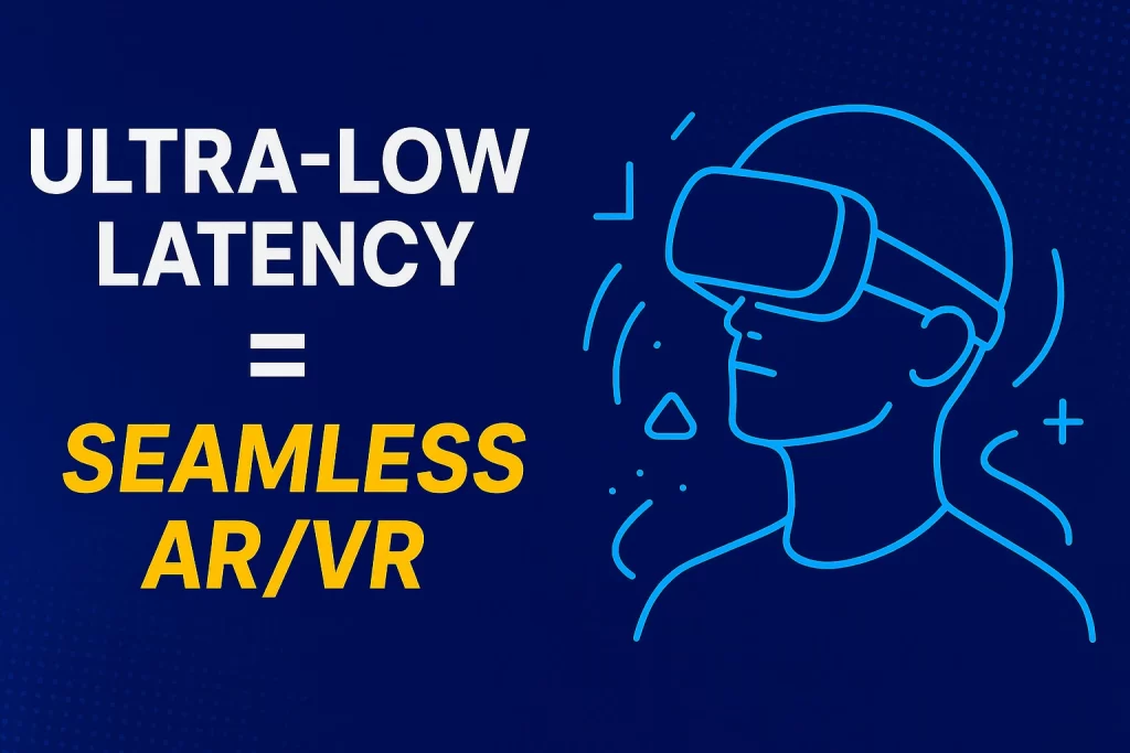 How AR & VR Depend on Ultra-Low Latency Internet