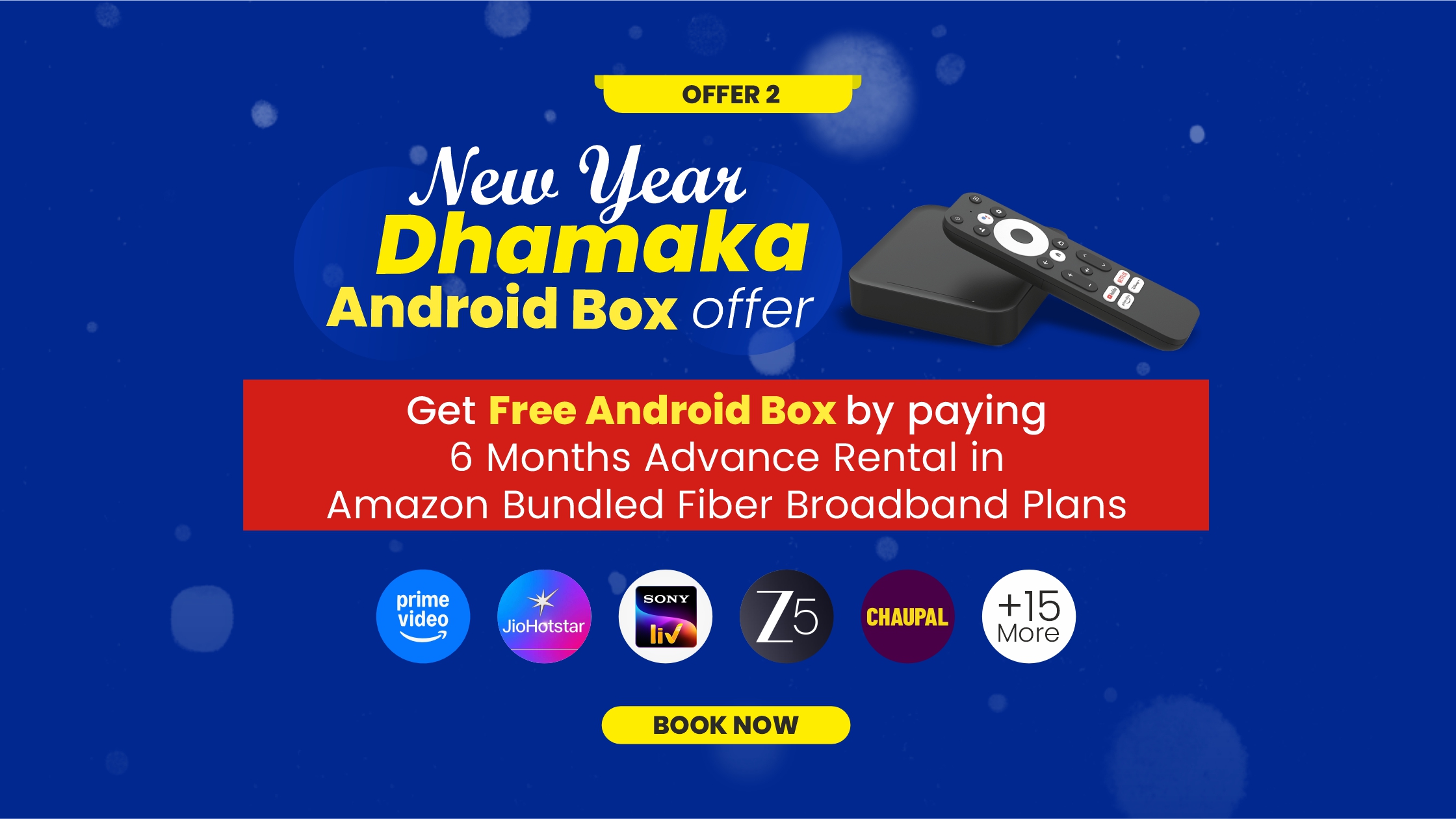 free android TV box offer image