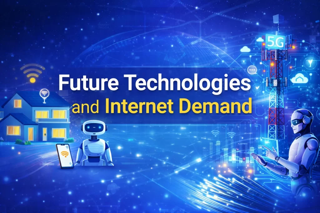 How Future Technologies Will Increase Internet Demand?