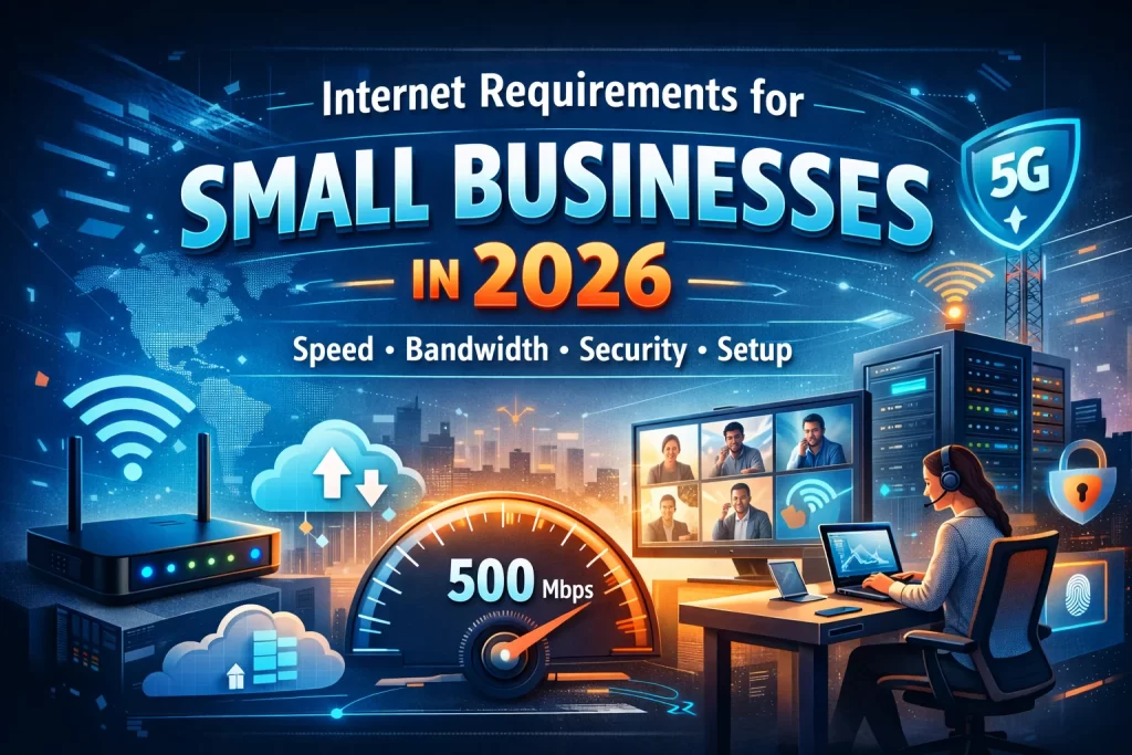 Internet Requirements for Small Businesses in 2026: Speed & Setup Guide