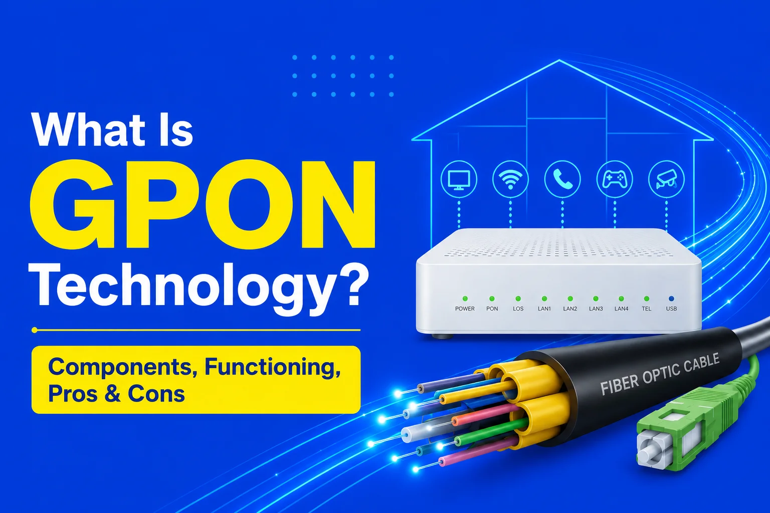 blog banner of GPON Technology